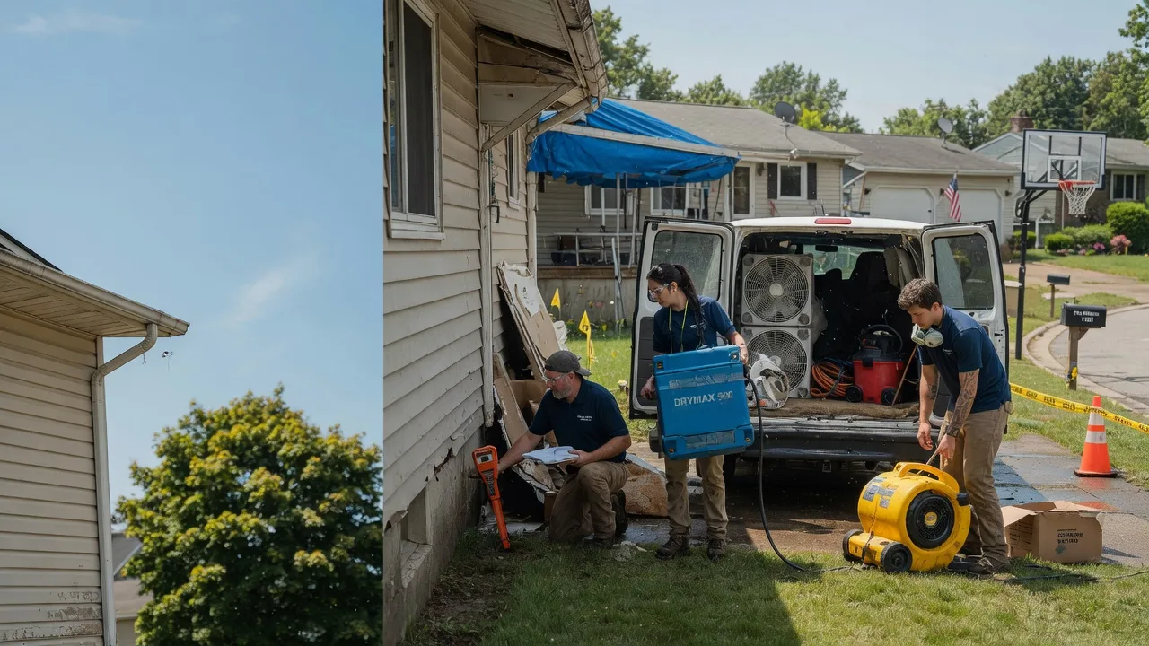 Ceiling Leak Cleanup in Sellersburg, IN near me